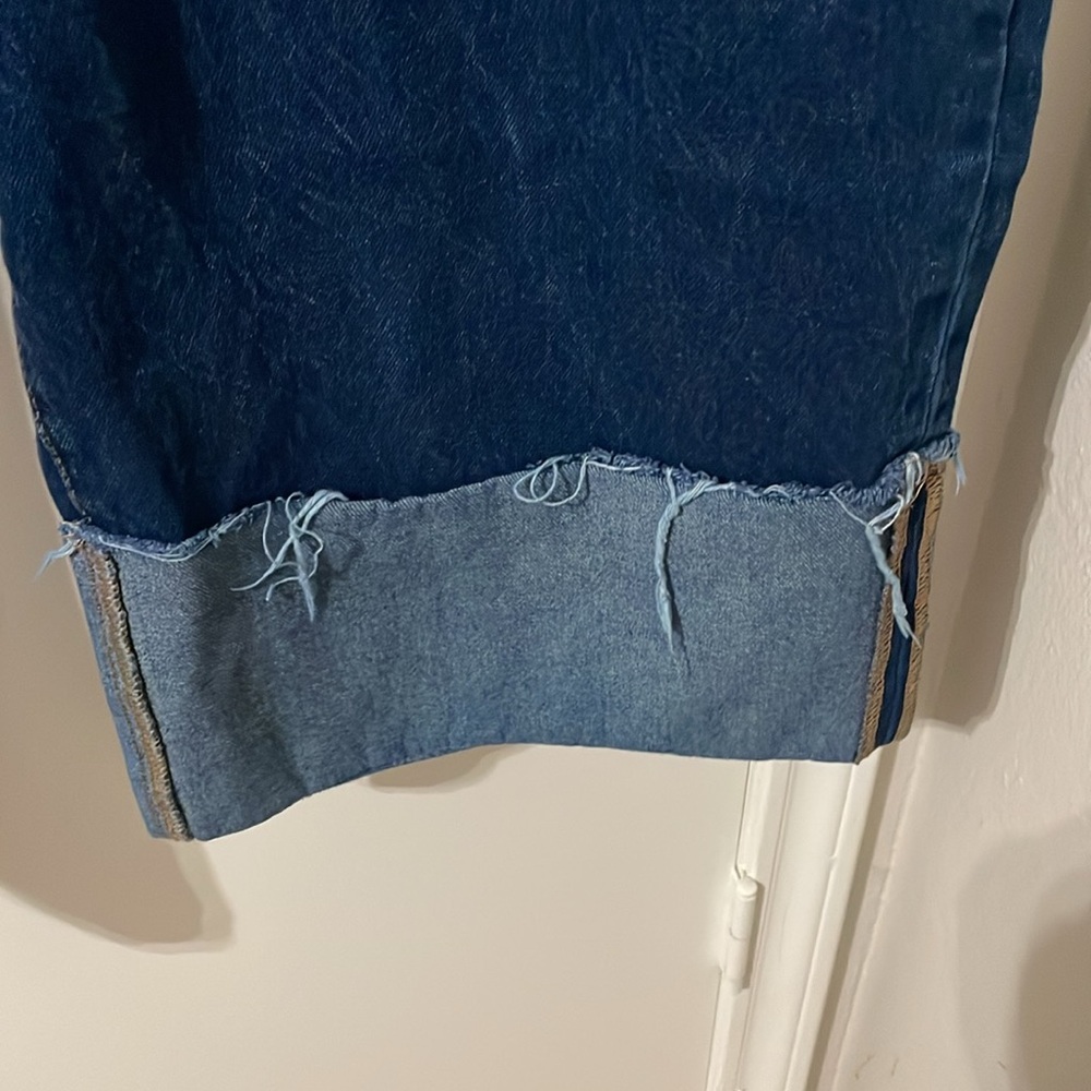 Eloquii Dark Blue Women Jeans Size 26 - Picture 6 of 9